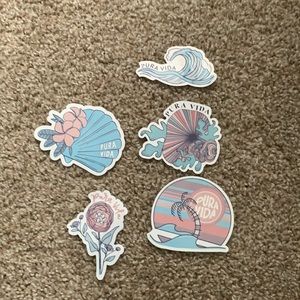 Pura vida stickers